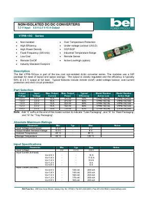 V7PB-15C09S Datasheet PDF Bel Fuse Inc.