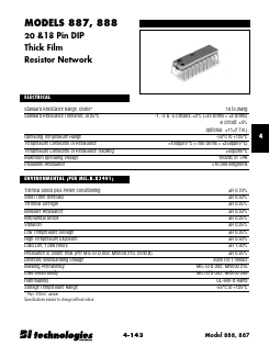 887-1 Datasheet PDF BI Technologies