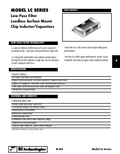 LC0805H223M7 Datasheet PDF BI Technologies