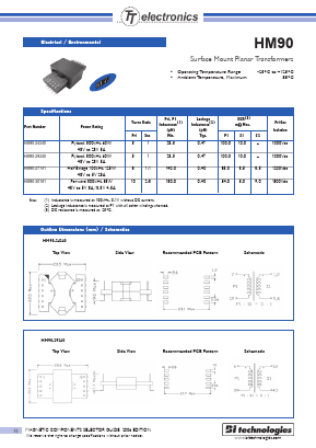 HM90-29240TR Datasheet PDF BI Technologies