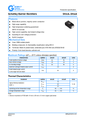 SH35A Datasheet PDF Galaxy Semi-Conductor