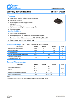 SH35BF Datasheet PDF Galaxy Semi-Conductor