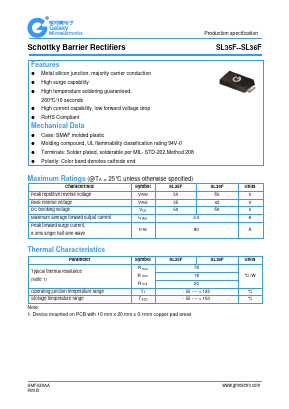 SL35F Datasheet PDF Galaxy Semi-Conductor