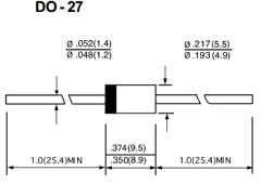 BYM26BZ Datasheet PDF Galaxy Semi-Conductor
