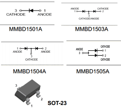 MMBD1504A Datasheet PDF Galaxy Semi-Conductor