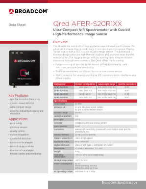 AFBR-S20R12R Datasheet PDF Broadcom Corporation