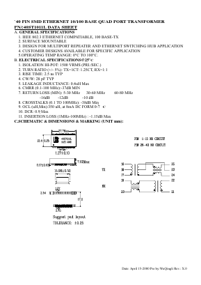 40ST1011L Datasheet PDF Bothhand USA, LP.