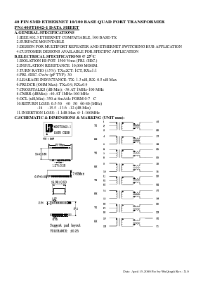 40ST1042-1 Datasheet PDF Bothhand USA, LP.