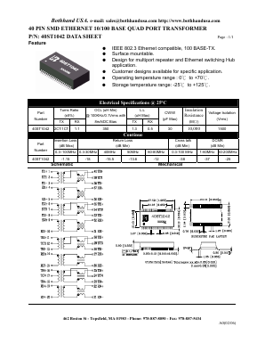 40ST1042_M Datasheet PDF Bothhand USA, LP.