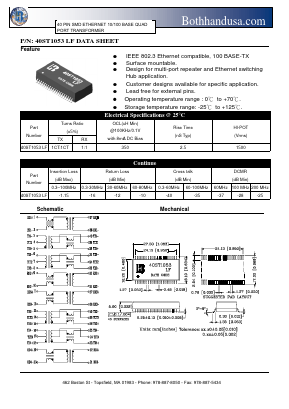 40ST1053LF Datasheet PDF Bothhand USA, LP.