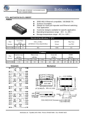 40ST1053M Datasheet PDF Bothhand USA, LP.