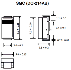 SMCJ110C Datasheet PDF Bruckewell Technology LTD