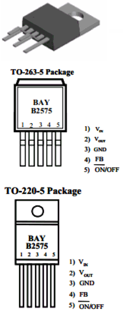 LM2575T Datasheet PDF Bay Linear