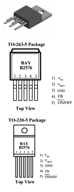 LM2576J-15 Datasheet PDF Bay Linear