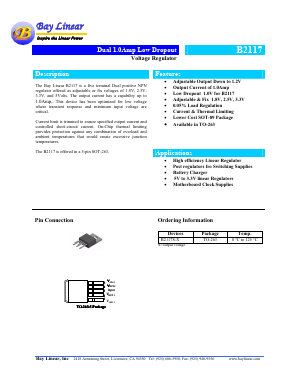 B2117S-3.3 Datasheet PDF Bay Linear