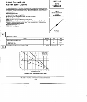 1N5333 Datasheet PDF Boca Semiconductor
