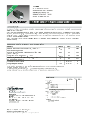 CD214A-T90A Datasheet PDF Bourns, Inc