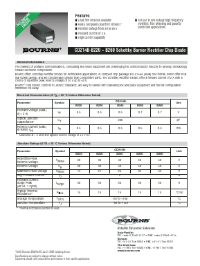 CD214B-B250 Datasheet PDF Bourns, Inc