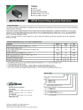 CD214B-T100CALF Datasheet PDF Bourns, Inc