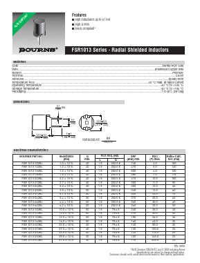 FSR1013-682KL Datasheet PDF Bourns, Inc