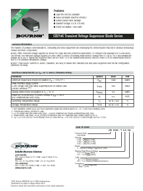 CD214C-T58A Datasheet PDF Bourns, Inc