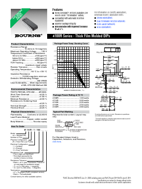 4108R-1-152D Datasheet PDF Bourns, Inc