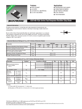 CD214B-FS2X Datasheet PDF Bourns, Inc