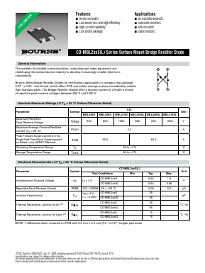CD-MBL208SL Datasheet PDF Bourns, Inc
