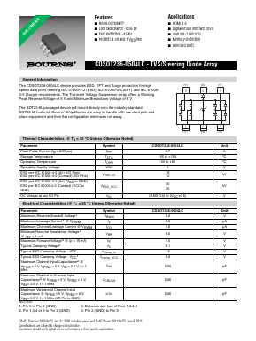 CDSOT236-0504LC Datasheet PDF Bourns, Inc