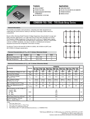 CDNBS08-T05 Datasheet PDF Bourns, Inc
