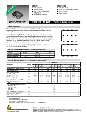CDNBS08-T03C Datasheet PDF Bourns, Inc