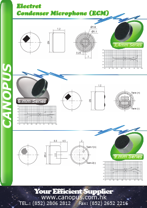 CN6050 Datasheet PDF Canopus Electronics (H.K.) Ltd.