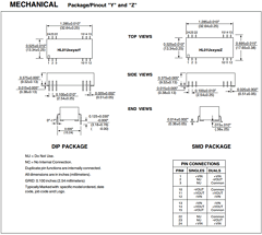 HL01U15D15 Datasheet PDF C and D TECHNOLOGIES