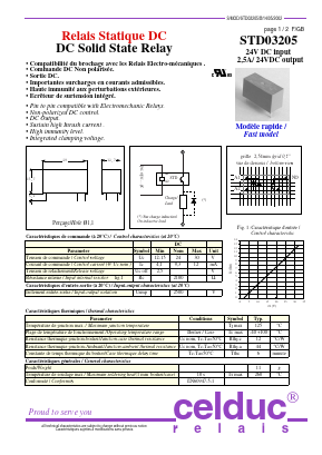STD03205 Datasheet PDF celduc-relais
