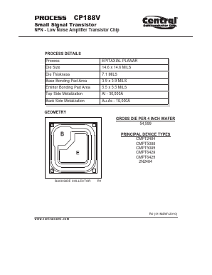CMPT2484 Datasheet PDF Central Semiconductor Corp