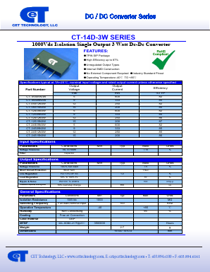 CT-24S12N3W Datasheet PDF CET Technology, LLC
