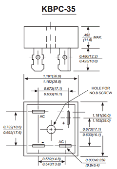 KBPC50005 Datasheet PDF Jiangsu Yutai Electronics Co., Ltd