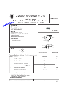 CHM2323PT Datasheet PDF CHENMKO CO., LTD.