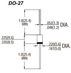 1.5KE43 Datasheet PDF CHONGQING PINGYANG ELECTRONICS CO.,LTD