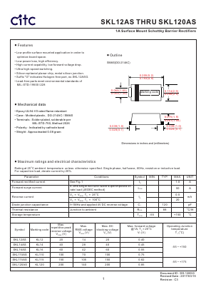 SKL110ASG Datasheet PDF Chip Integration Technology Corporation