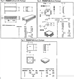 FX203LG Datasheet PDF CML Microsystems Plc