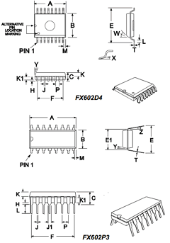 FX602D4 Datasheet PDF CML Microsystems Plc