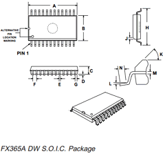 FX365A Datasheet PDF CML Microsystems Plc