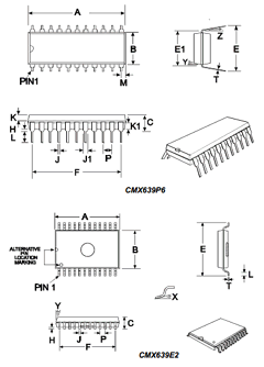 CMX639E2 Datasheet PDF CML Microsystems Plc