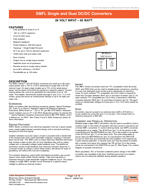 SMFL2815S Datasheet PDF Crane Aerospace and Electronics.