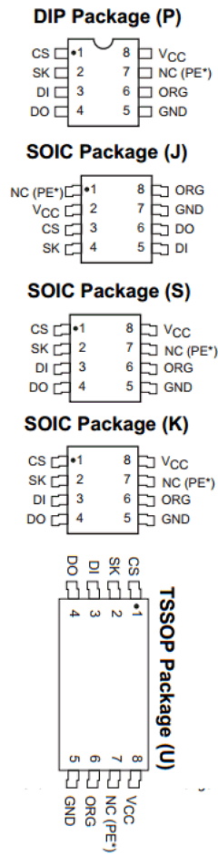 CAT93C56SATE13 Datasheet PDF Catalyst Semiconductor => Onsemi
