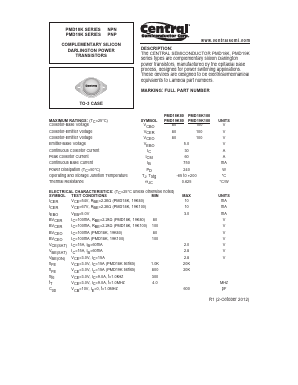 PMD19K80 Datasheet PDF Central Semiconductor