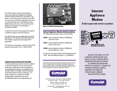 CH2160 Datasheet PDF Cermetek Microelectronics
