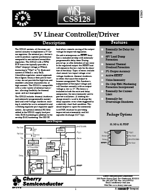 CS8128YD8 Datasheet PDF Cherry semiconductor