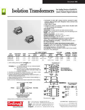 KA4976-ALD Datasheet PDF Coilcraft Inc